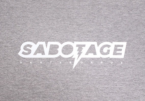 T-shirt LOGO - Gris chiné